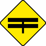 T-junctions of a dual carriageway